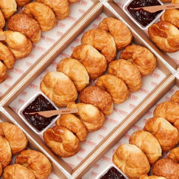 Large Noisette Bakery Croissant