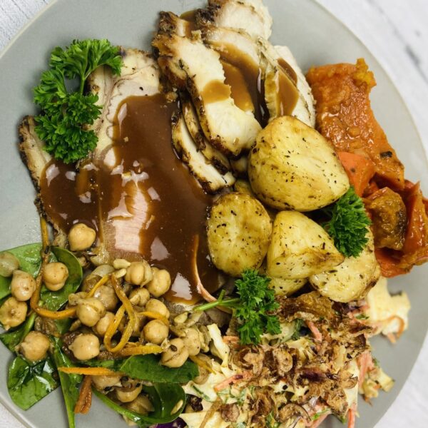 Christmas Lunch in a Box - served cold in individual box