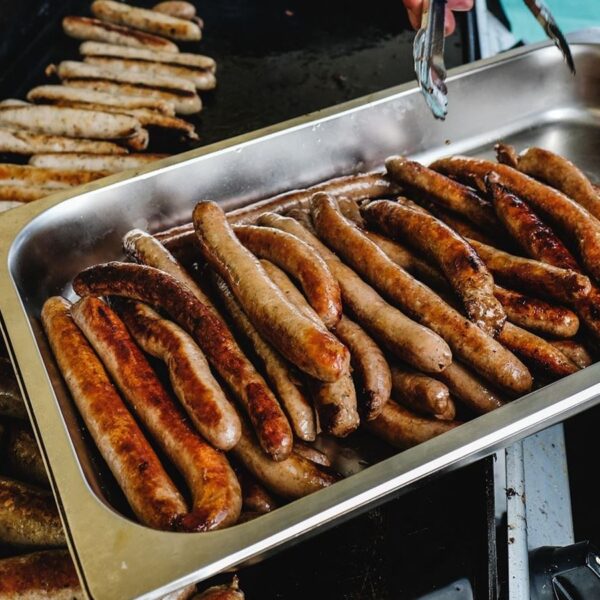 Platter - Chef’s Angus beef sausages (grilled and ready to enjoy