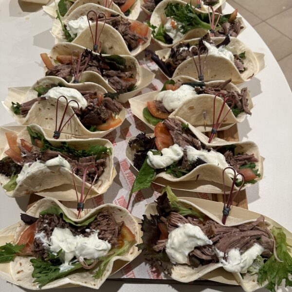 Hot Food Station - Souvlaki Bar