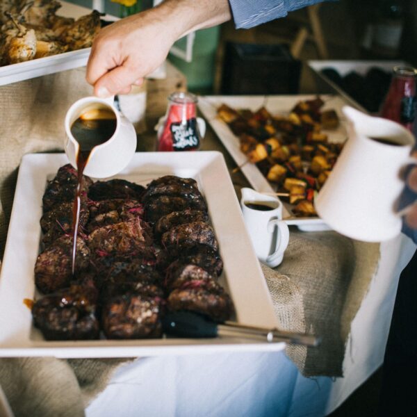 Gourmet Carvery Station Gluten Free Succulent Roasts & Salads