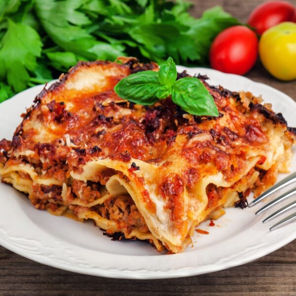 Spinach, ricotta and filo triangle