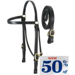 Leather Barcoo Bridle With Reins