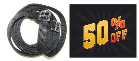 GTL Webbing Stirrup Leathers