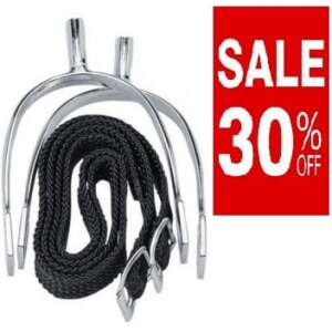 Horze Flat End Spurs