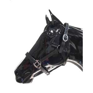 PVC Halter black