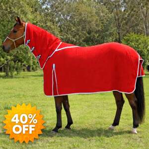 Alpine Woollen Combo red horse rug